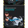 1/12 CFMOTO 250SR Motorradmodell, Simulierte Legierung Druckguss Kinderspielzeug, Motorradgeschenke für Jungen, Auto-Dekoration