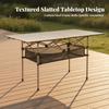 Folding Camping Table Outdoor Portable Versatile for Barbecues