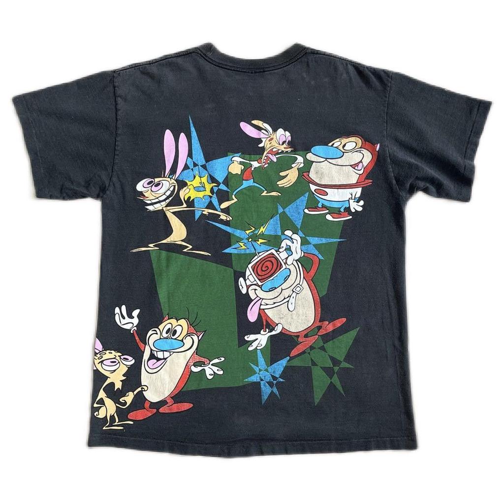 [USED] Vintage 90's Ren & Stimpy South Park T-shirt, Made In the USA