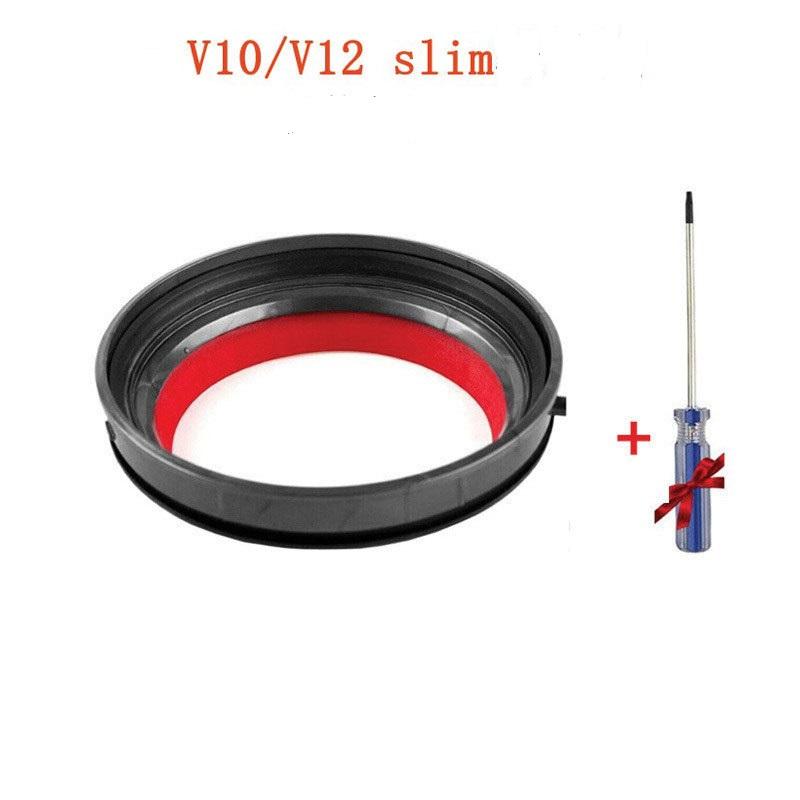 

Основание пылесборника, крышка, верхнее уплотнительное кольцо для деталей пылесоса Dyson V11, нижняя крышка пылесборника, крышка пылесборника, уплотнительный зажим