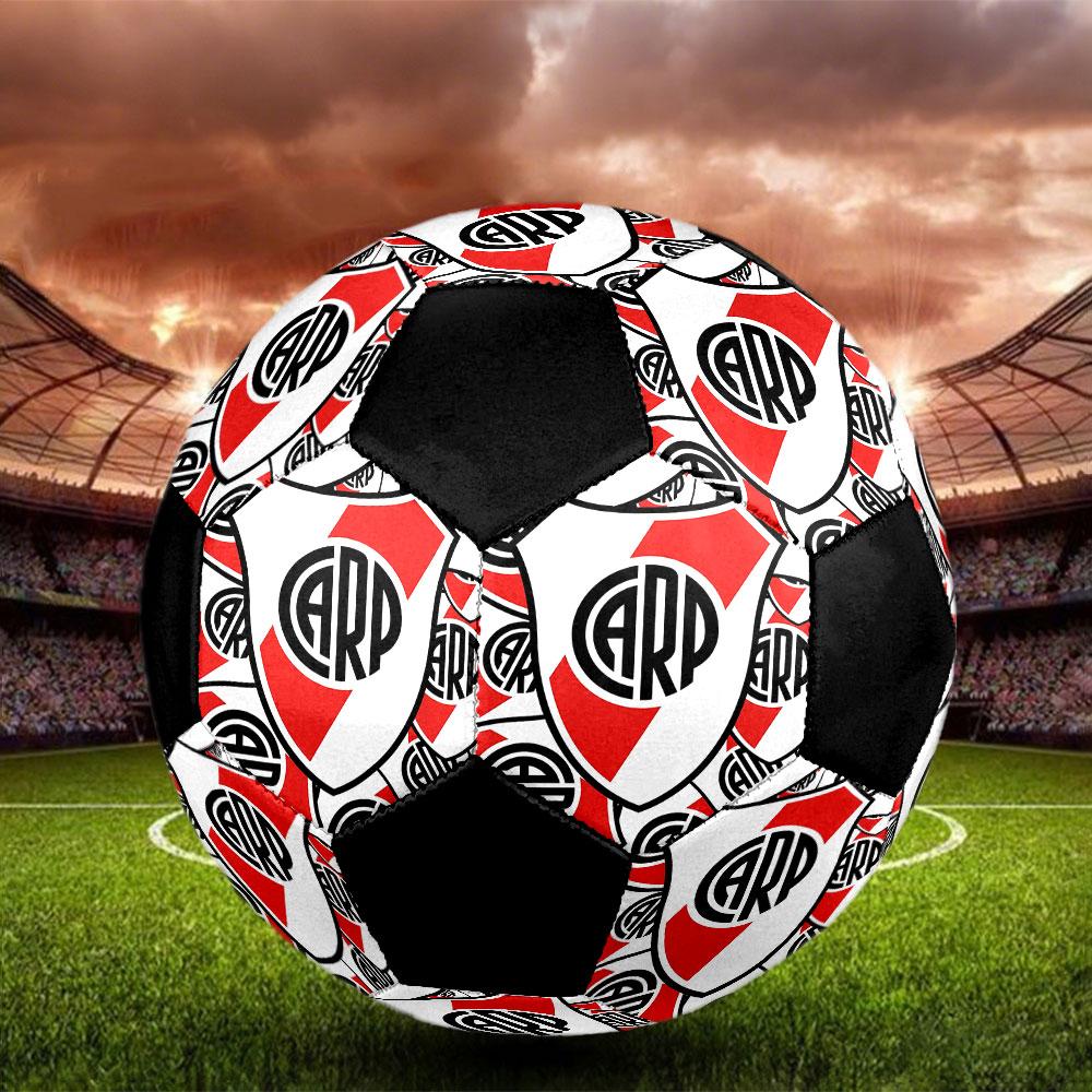 1pc River Plate Soccer Ball Size 5 Indoor Soccer Ball Fashion Colorful Backyard Game - Great For Sports Fans Gift HE99