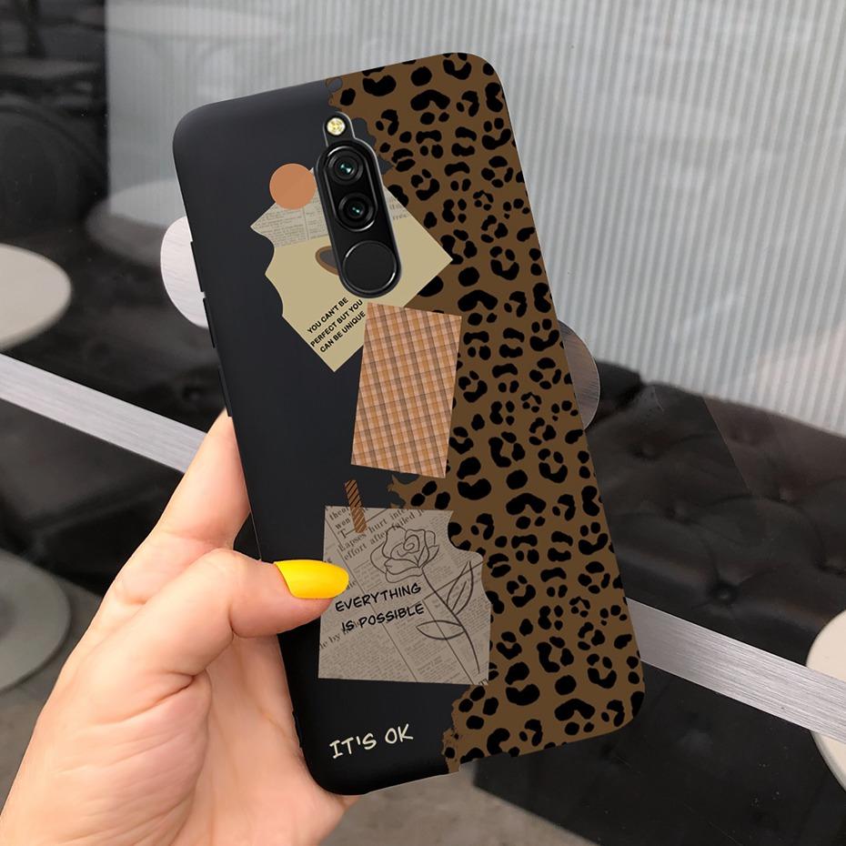 For Xiaomi Redmi 8 Case Redmi 8A Pro Fashion Pattern Jelly Silicone Phone Cases For Redmi8 8 A Pro Soft TPU Back Cover