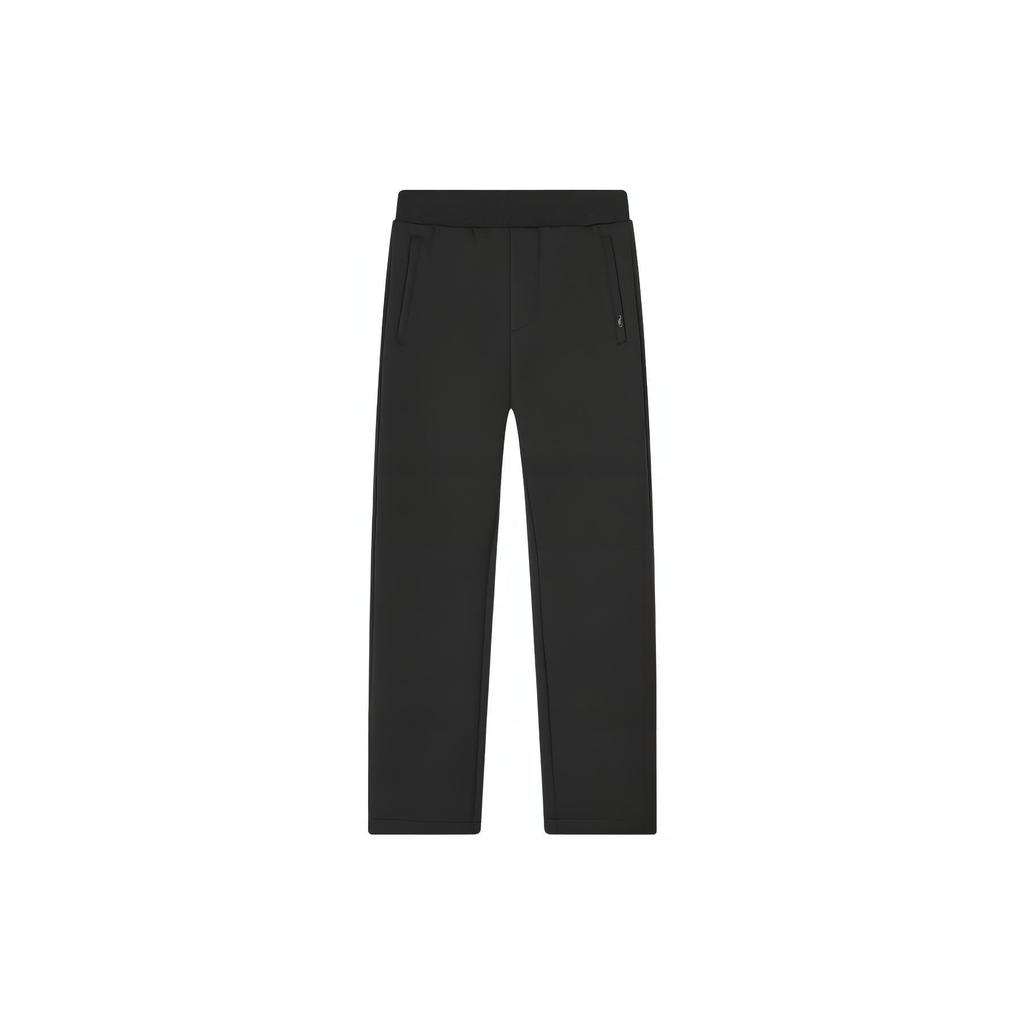 New FILA Knitted Sweatpants Men's Jet Black F11M412602FBK