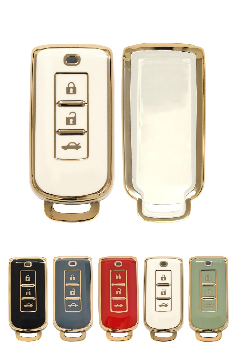 

[shizukawill]DriveLife Drive Life Smart Key Case Mitsubishi Key Case Key Chain eK Custom eK Space eK Wagon 11 Series RVR Outlander Car Smart Key