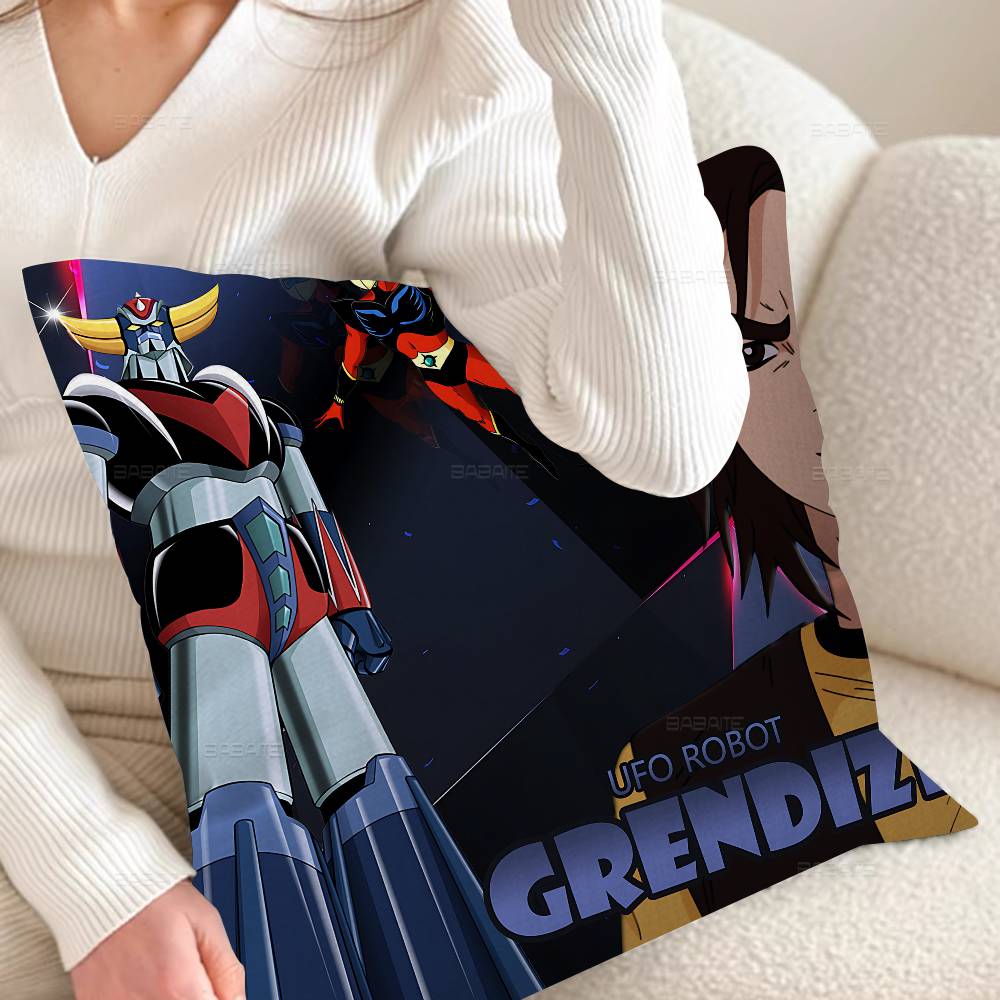 UFO ROBO GRENDIZER GOLDORAK Anime Pillow Gift Home Office Decoration Bedroom Sofa Car Cushion Cover Case 45x45