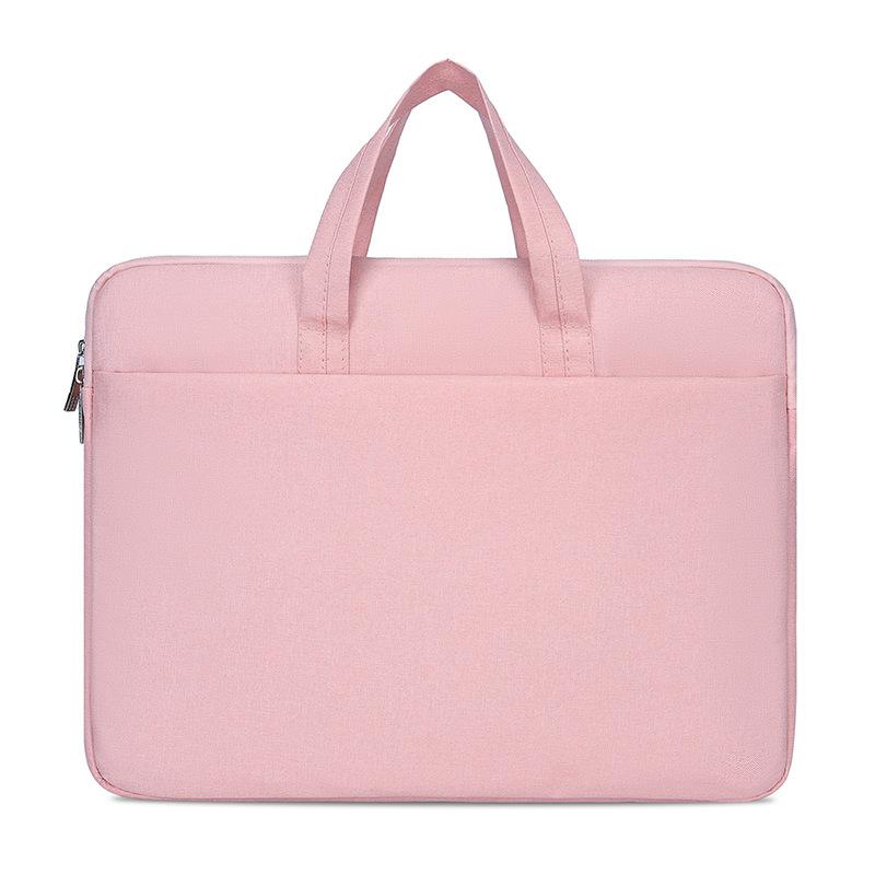Ultra Thin Laptop Bag, Business Large Capacity Ultrabook Bag, Inner Liner Bag, Casual Solid Color Handbag