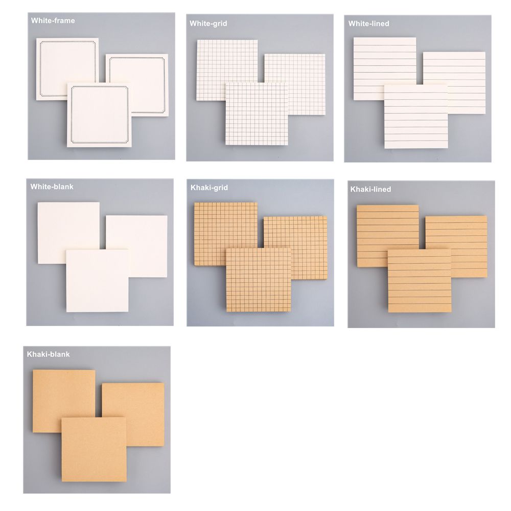 80 Sheets Office School Reminder Stationery Notebook Bookmark Notepad Stickers Sticky Notes Memo Pad
