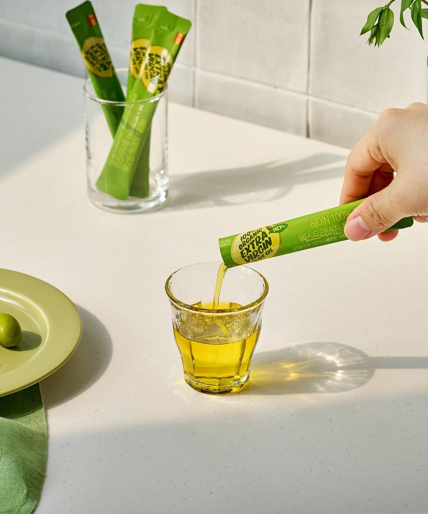 [Trial Pack] Hey N Olle Shot Sample Kit (2 Packets of Olive Oil + 1 Packet of Lemon Juice)