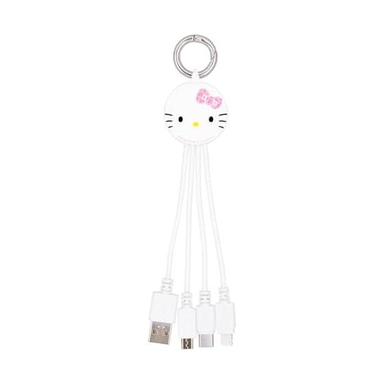 Gourmandies Sanrio Characters Multi Charging Cable Hello Kitty SANG-644KT