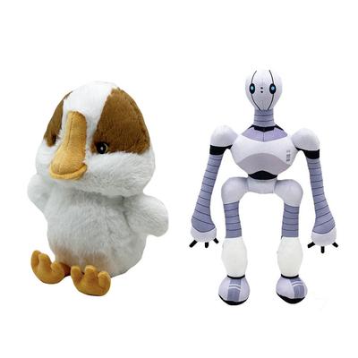 Die Wild Robot Plüschpuppe Roz brightbill Plüschtiere Kuscheltiere Niedlich Für Kinder Jungen Mädchen Geburtstag Weihnachtsgeschenke