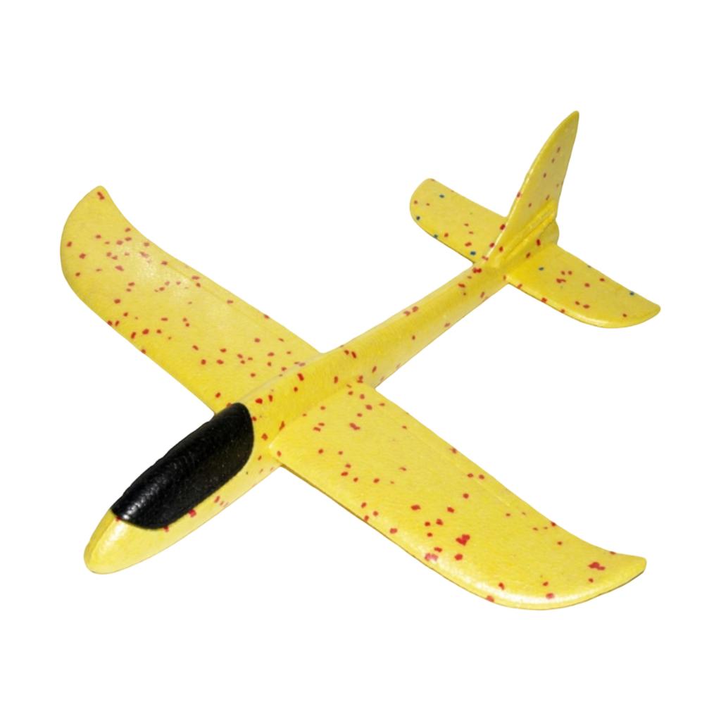 Hand- Foam Airplane, Stunt Glider, Children's Toy, Large Size (48cm, No Light).