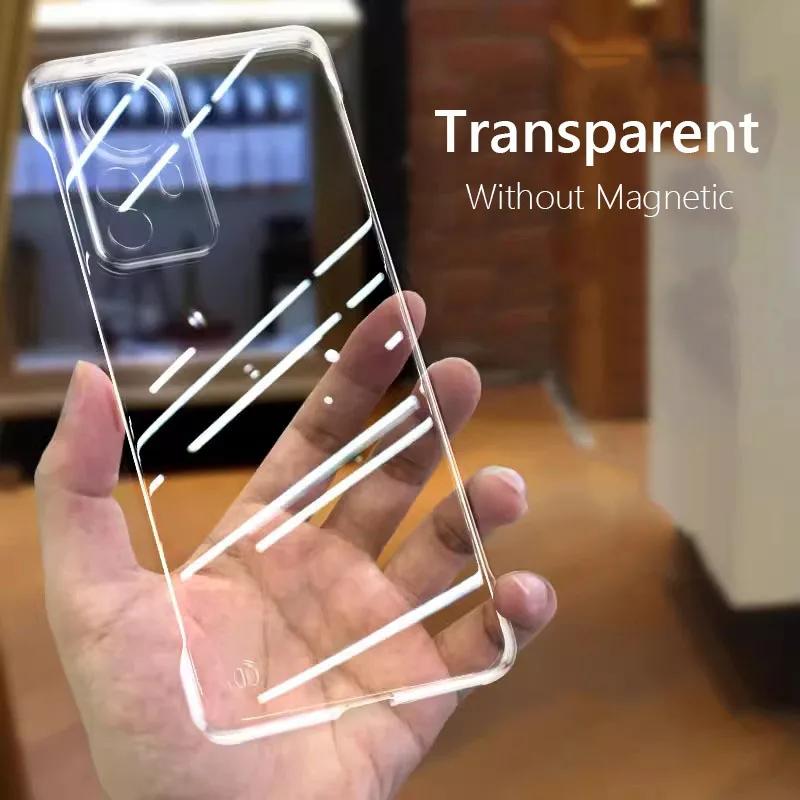 

Безрамочный магнитный тонкий чехол для Magsafe для Xiaomi 12 Pro 13 Ultra 12X 12S Pro Xiaomi12 5G, жесткая задняя крышка с беспроводной зарядкой For Xiaomi 12