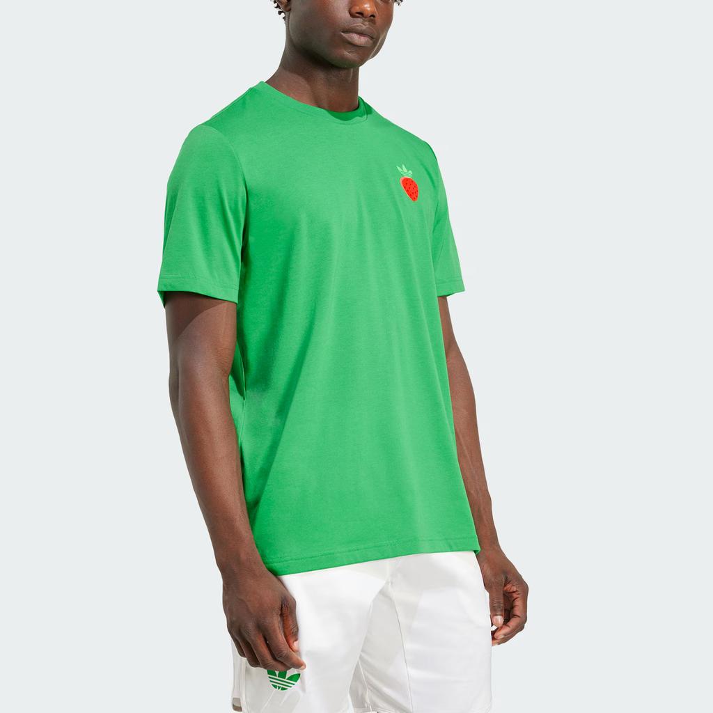 Adidas Originals Climacool SS25 Tennis Graphic Quick-Dry Cool Sports T-Shirt Men Tops JV8496