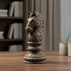 Horse Head Figurine Creative Design Chinese Sculpture Good Fortune