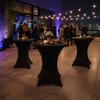 NUFORMA Banquet Table Cover 80 cm Elastic Black