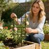 Metal Garden Trellis For Climbing Plants Monstera Deliciosa Plant Support Pole Climbing Vine Frame For Plant Growth