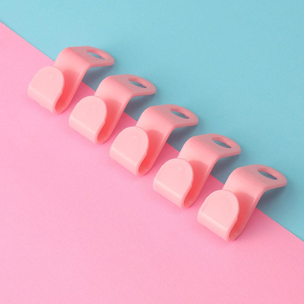 10Pcs Bundle 4 Colors Clothes Hanger Connector Hook Cascading Extender Clips Connection Hooks For Space Saving Outfit Hangers