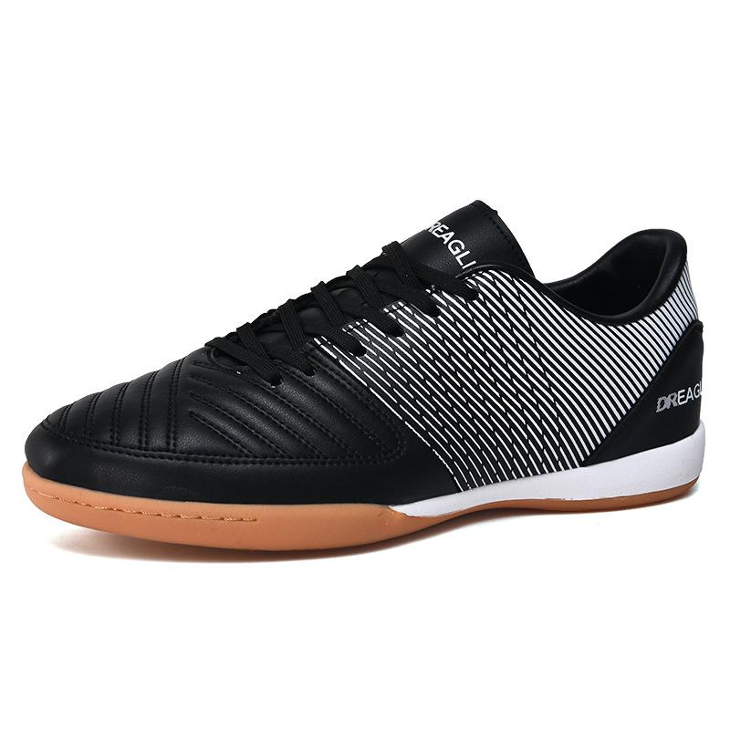 Hallenfußballschuhe mit flacher Sohle Herren Echte Erwachsene Mittelschüler Wettbewerbstraining Profischuhe Rutschfest und Verschleißfest Jinj
