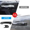 Sportuli Carbon Fiber Mirror Covers +Door Handle Covers Replacement For 2011- Jeep Grand Cherokee And Dodge Durango