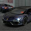 ABAC1 1:32 Revuelto Sports Car Alloy Model Diecast Metal Miniature Model Car Sound Light Children Toy Car Vehicles GIfts