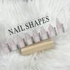 Acrylnagel Formen Display Board Mit Holzsockel Mannequin Fingerspitzen Und Nagelform Anleitung Statische Kunstwerk Schild Für Salon Dekoration