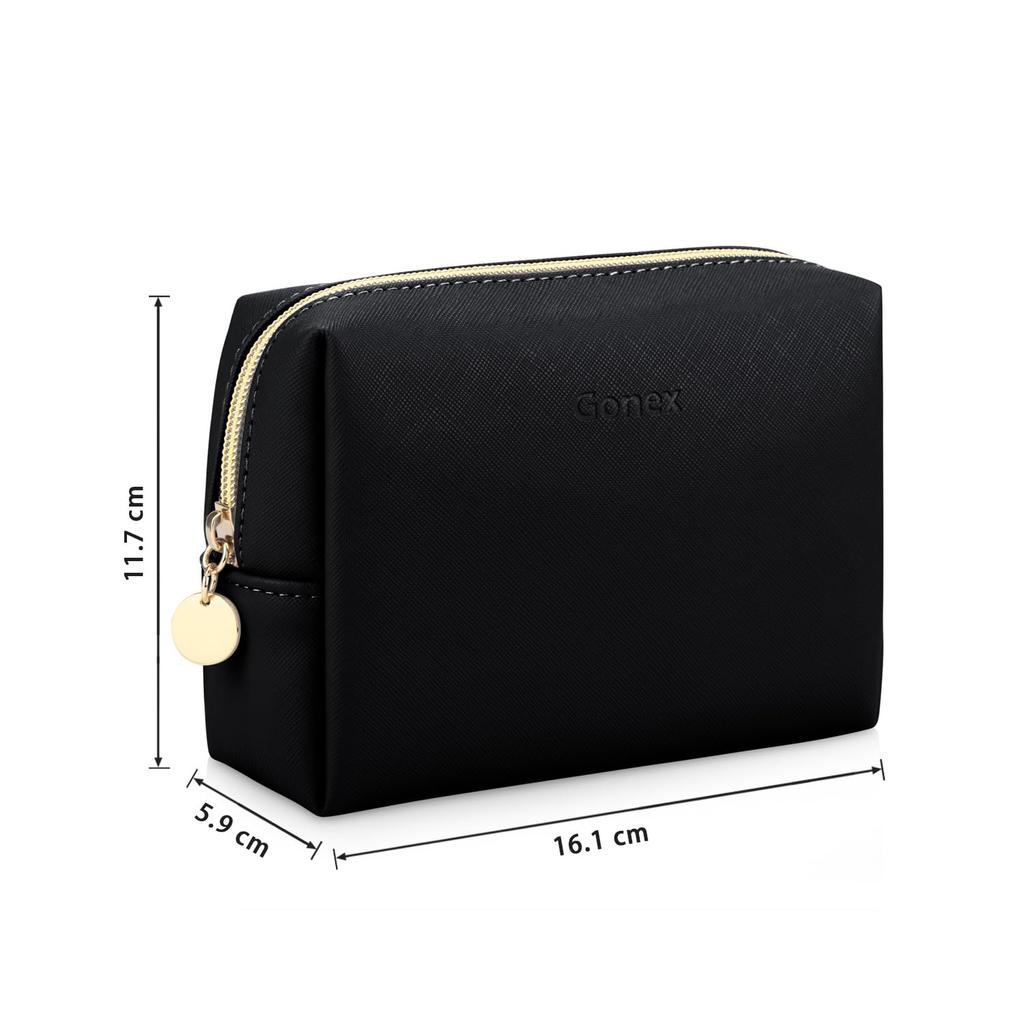Gonex Makeup Mini Stylish Cosmetic Large Small Item Perfect for Business Trips and Pouch, Pouch, Pouch, Functional, Capacity, Waterproof, Storage,