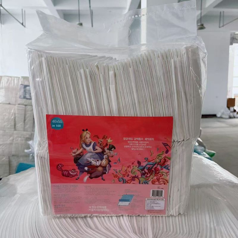 

Dog Diaper Pad Pet Diaper Thickened Deodorant Cat Rabbit Diaper Dog Diaper Pad Absorbent Paper Pet Supplies 40*50(100) thin foreign girl pure white