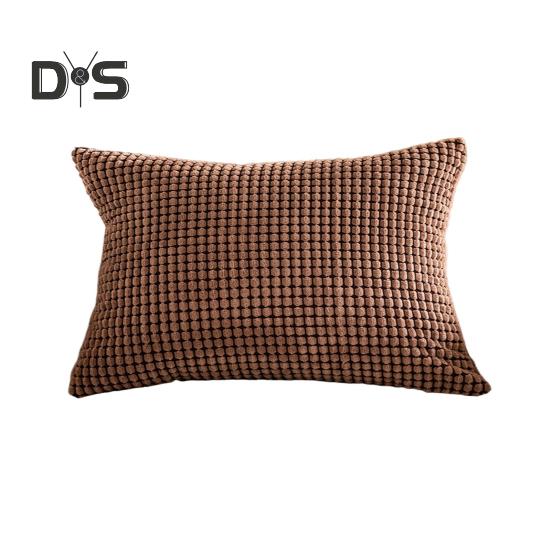 Dobópárnahuzat Corduroy párnahuzat rejtett cipzárral Boho dobópárnahuzat nappali ágyhoz kanapéhoz parasztház lakberendezés