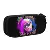 New Bad Music Album Bunny Pencil Cases  Pencilcases Pen Box for Student Big Capacity Bags Office Zipper Stationery