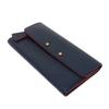 Used 12564 Portefeiulle Pont Neuf M62127 7940 LV logo flower navy red Monogram Empreinte Marine Rouge unisex from Japan