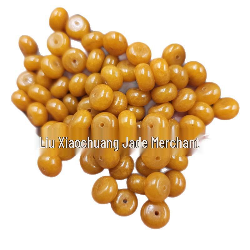 Yellow Topaz & Quartzite Jade Abacus Spacer Beads for DIY Jewelry