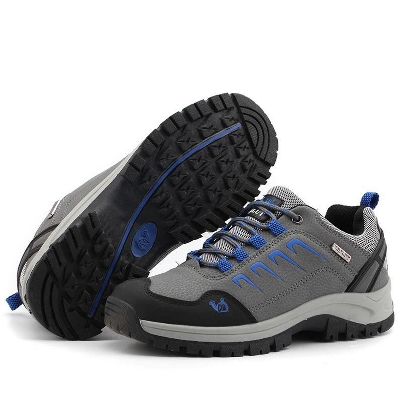 Outdoor Hiking Shoes Couple Walking Boots Large Size 47 Outdoor Walking Wear-resistant Training Shoes Men's Casual Sports Shoes