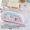 Pencil Holder Korean Stationery Bag Makeup Bag Pen Storage Bag  School Office
