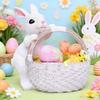Easter Creative Basket Resin Decorative Ornament