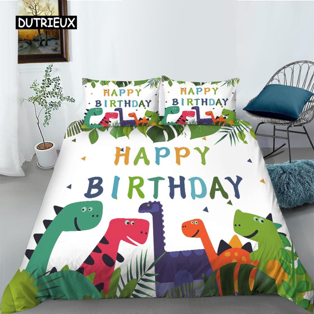 Chicken Animals King Queen Duvet Cover Lovely Cartoon Farm Chick Bedding Set Kids Girls Wildlife 2/3pcs Polyester Quilt Cover