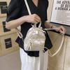 Small Niche Design Chinese Style Embroidered Flower Bag, New Fashionable Backpack for Women's Outdoor Travel, Small Backpack