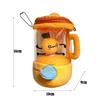 Funny Cartoon Fruit Juicer Watermelon/Orange/Banana Drawstring Rotating Bag Pendants Fruit Juicer Children's Gifts