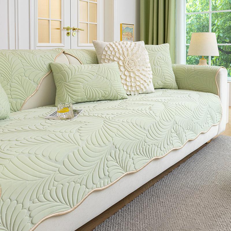 Sofa Cover Towel Latex Sofa Cushion Summer Ice Pad Cool Feeling Cushion Non-Slip Leather Sofa Cover