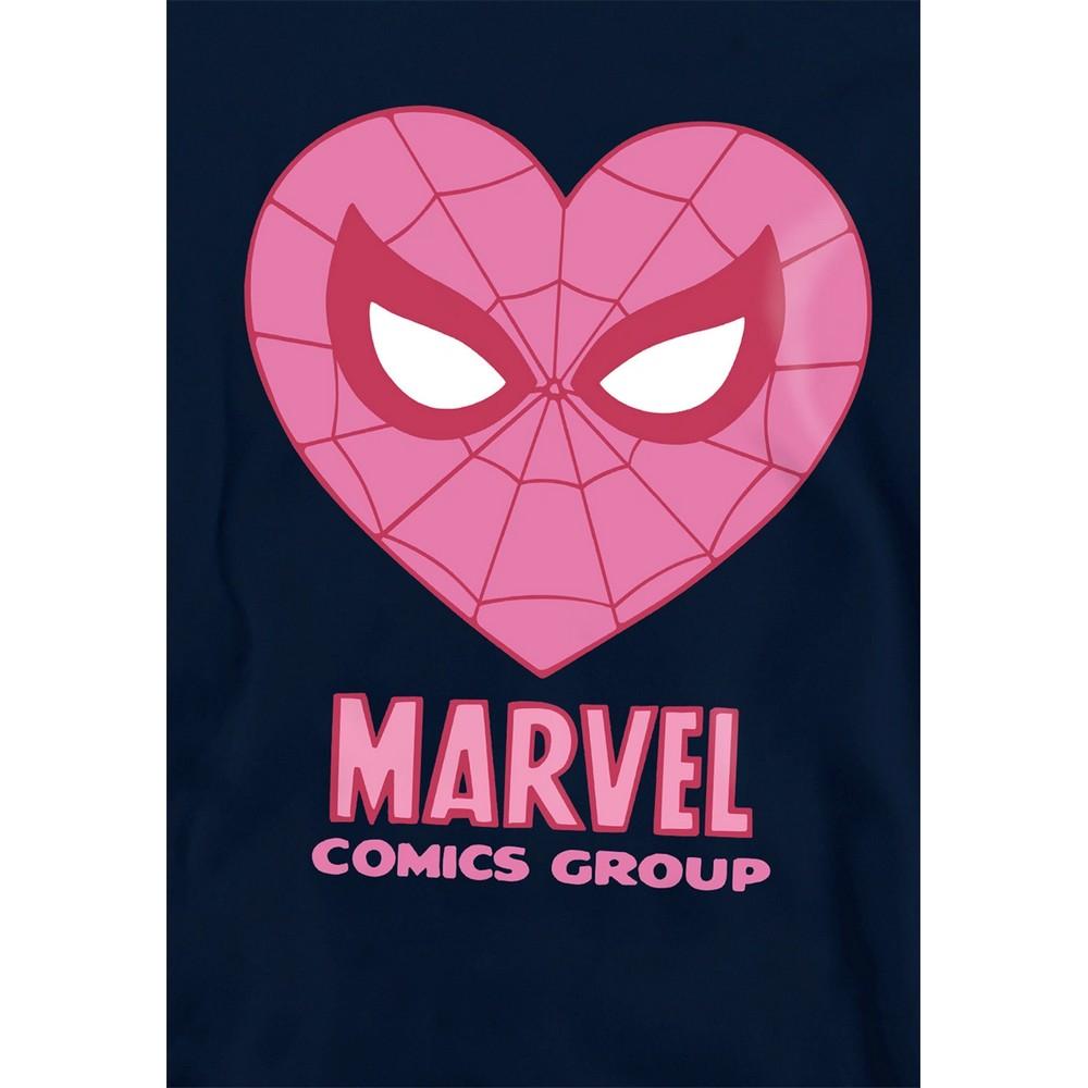 Spider-Man Childrens/Kids Heart Hoodie