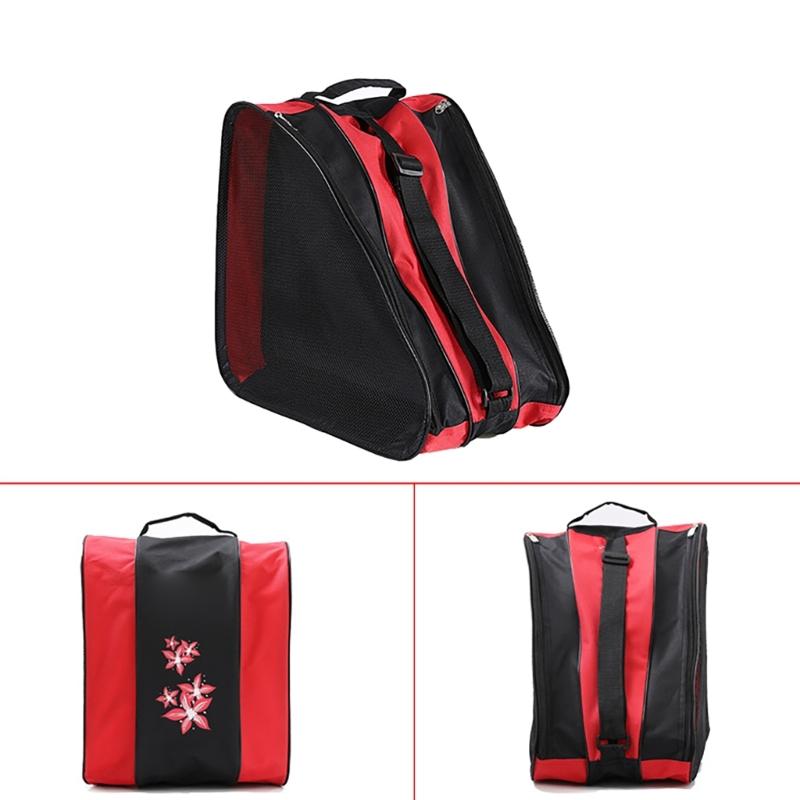 Roller Skates Bag with Handle Ice Skates Bag Multifunctional Ice Skating Bag Skate Accessories