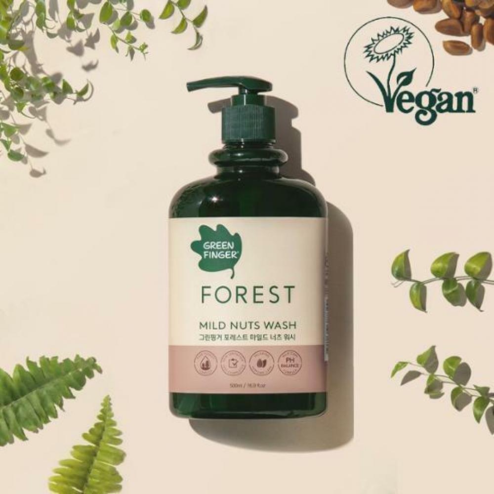 

Greenfinger [Leayeon PICK] Средство для мытья посуды с мягкими орехами Greenfinger Forest, 500 мл