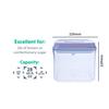 IChewie BopTop Luftdichter Lebensmittelbehälter Mechanische Silikondichtung Kanister BPA-frei 850 ml - (1 Behälter) - - - Ca.