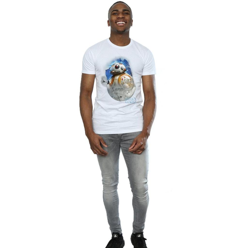 Star Wars: The Last Jedi Herren BB-8 T-Shirt aus gebürsteter Baumwolle
