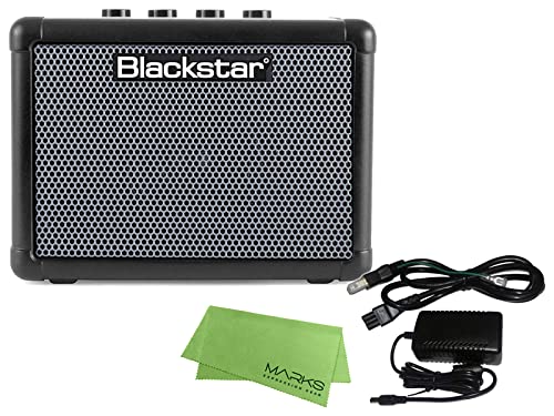 

Blackstar - Mini Bass Amplifier FLY 3 BASS + Genuine AC Adapter FLY-PSU + Marks Music Original Cloth Set