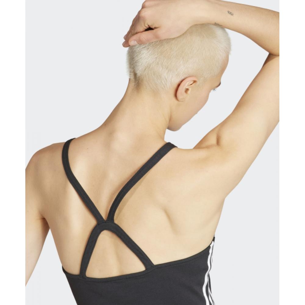 adidas 3s Crop Top Black Iu2405