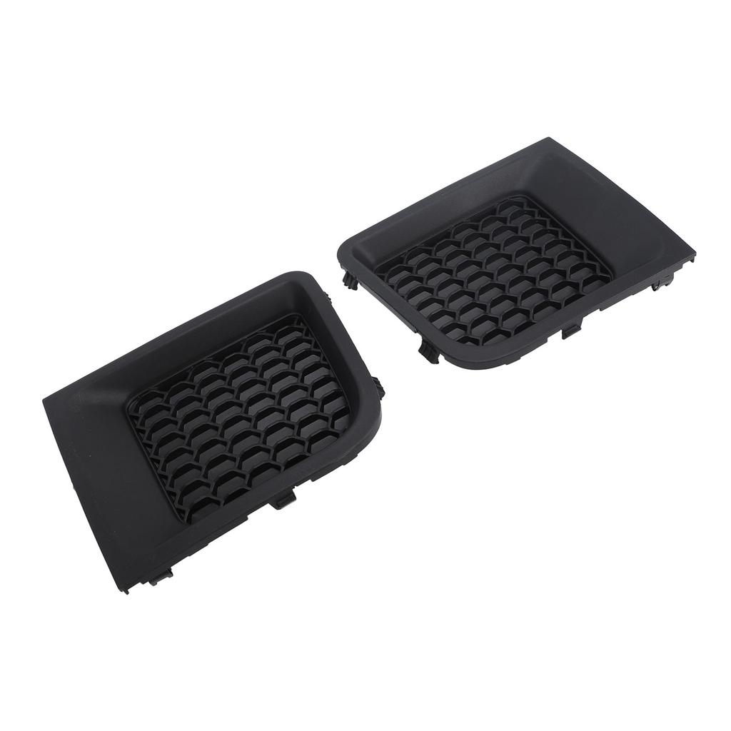 2Pcs Front Bumper Grille Cover 735618579L Left And Right Lower Cover Insert for Renegade 2015 to 2017