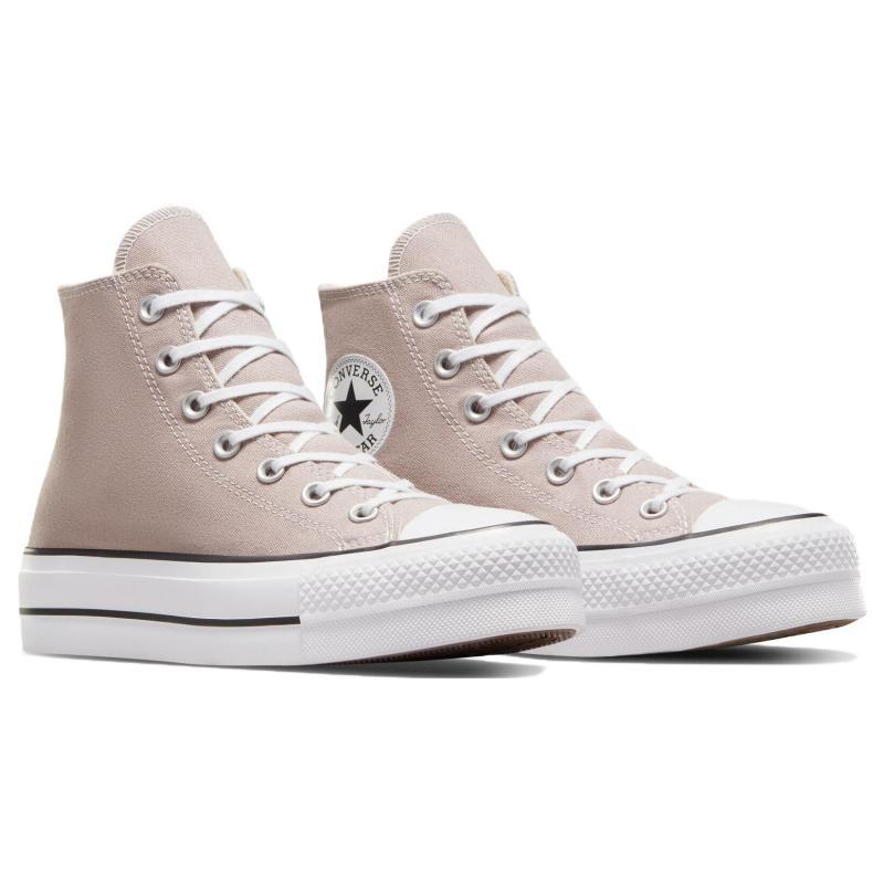 Converse Chuck Taylor All Star Simple and Versatile High-Top Canvas Shoes Women's Beige