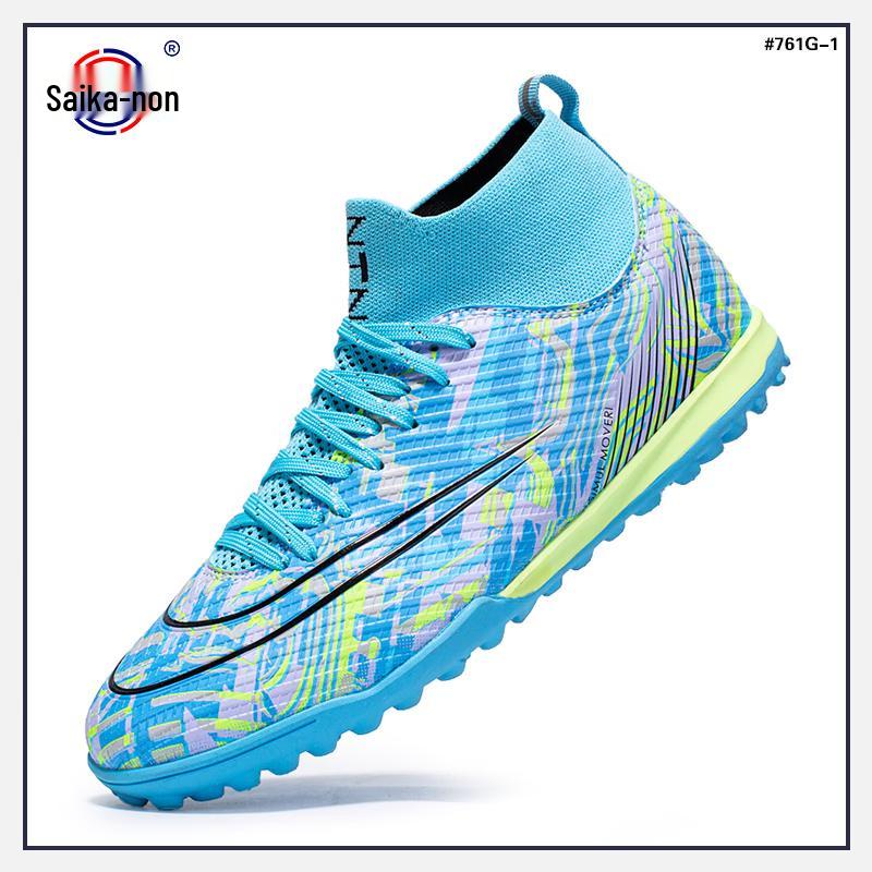 Saikalong High-Top Turf Soccer Cleats 40
