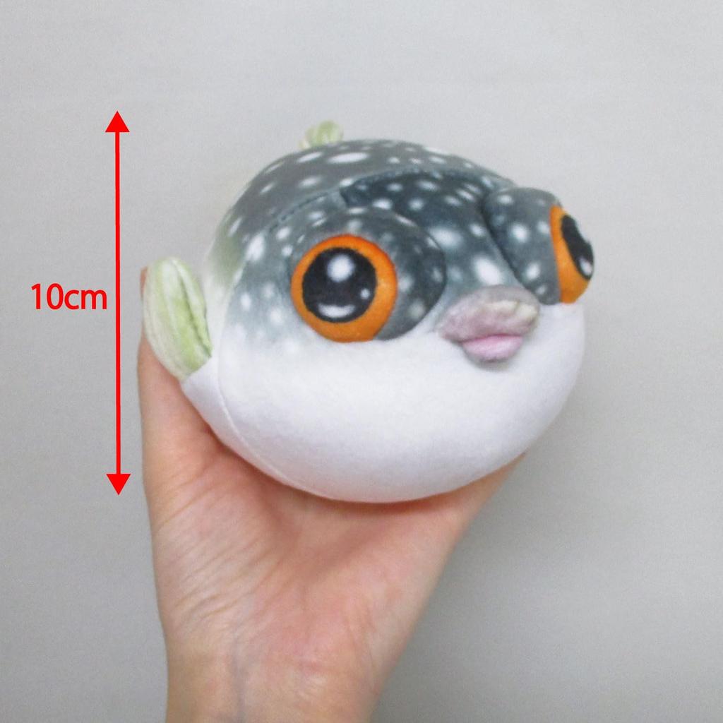 Sanei Boeki SLSTYLE Mochimochi Serie Mochimochi Kugelfisch (S) B12 x T17 x H10cm Plüschtier