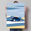 Cosworth Car Printed Poster Customized Wall Art Retro Vintage Metal Tin Signs for Garage Gaming Room Decoration Cozy Home Decor